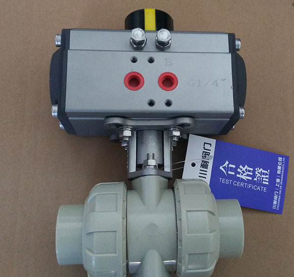 PPH氣動(dòng)球閥